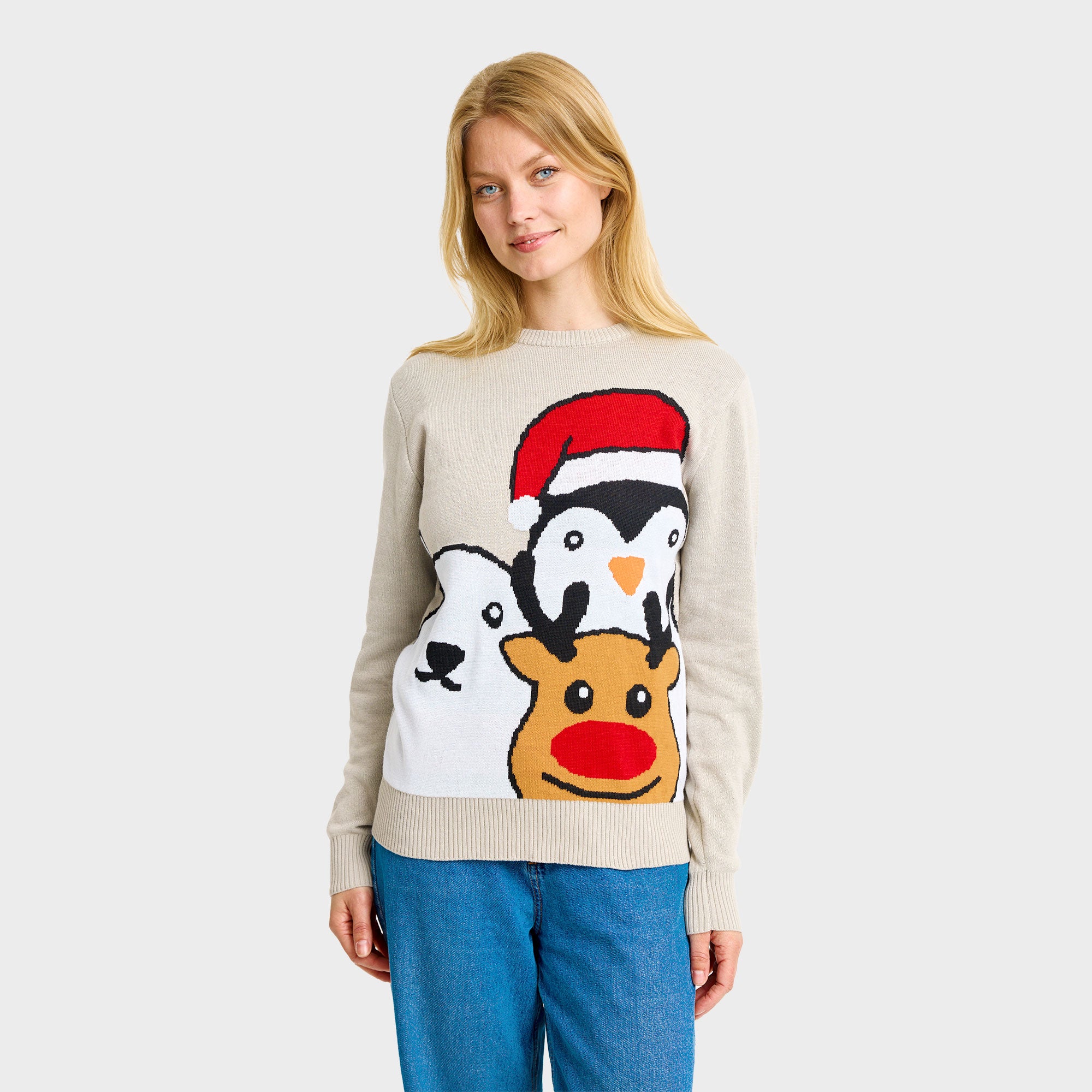 Dyrejulesweater - Dame